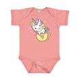 thumbnail image 1 of Inktastic Teacup Unicorn Boys or Girls Baby Bodysuit, 1 of 5