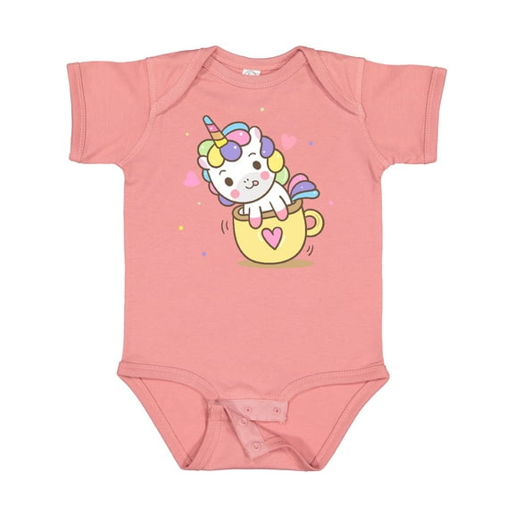 Inktastic Teacup Unicorn Boys or Girls Baby Bodysuit