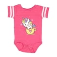 thumbnail image 1 of Inktastic Teacup Unicorn Boys or Girls Baby Bodysuit, 1 of 5