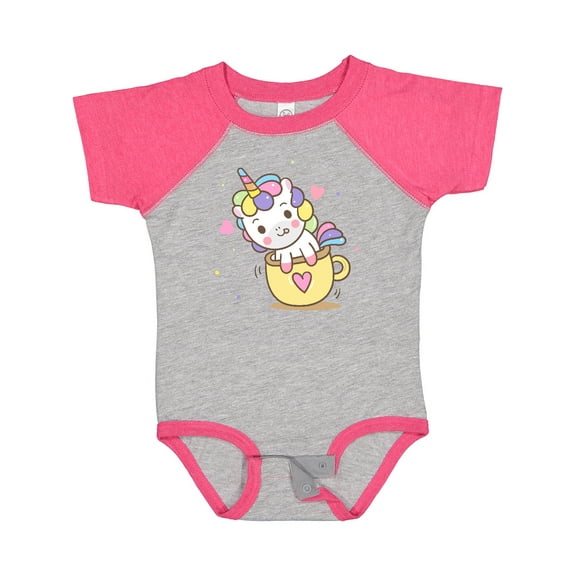 Inktastic Teacup Unicorn Boys or Girls Baby Bodysuit
