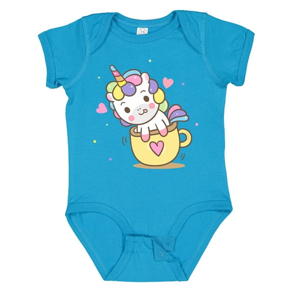 Inktastic Teacup Unicorn Boys or Girls Baby Bodysuit