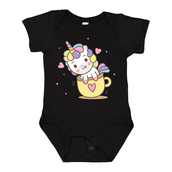 Inktastic Teacup Unicorn Boys or Girls Baby Bodysuit