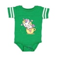 thumbnail image 1 of Inktastic Teacup Unicorn Boys or Girls Baby Bodysuit, 1 of 5