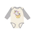 thumbnail image 1 of Inktastic Teacup Unicorn Boys or Girls Long Sleeve Baby Bodysuit, 1 of 5
