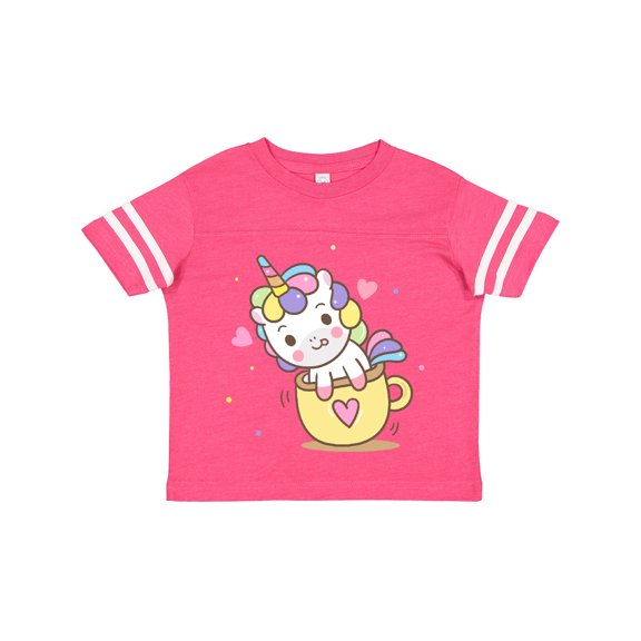 Inktastic Teacup Unicorn Boys or Girls Toddler T-Shirt