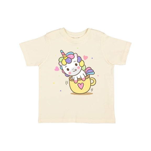 Inktastic Teacup Unicorn Boys or Girls Toddler T-Shirt