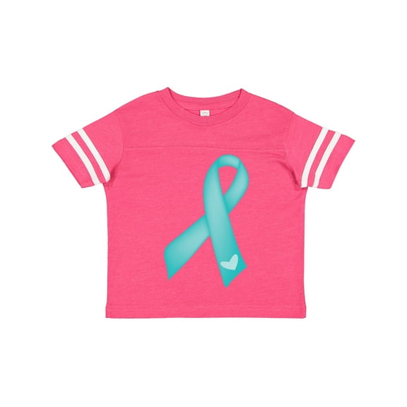 Inktastic Teal Awareness Ribbon Girls Toddler T-Shirt