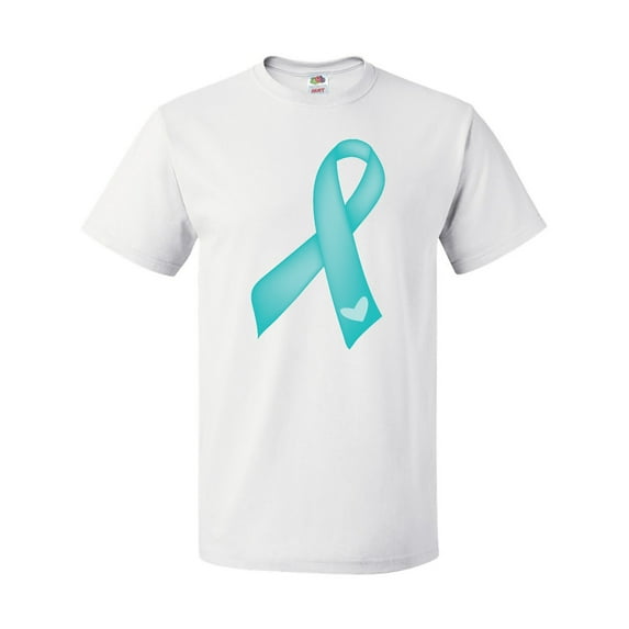Inktastic Teal Awareness Ribbon T-Shirt