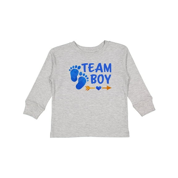 Inktastic Team Boy Boys or Girls Long Sleeve Toddler T-Shirt