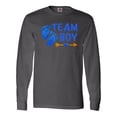 thumbnail image 1 of Inktastic Team Boy Long Sleeve T-Shirt, 1 of 5