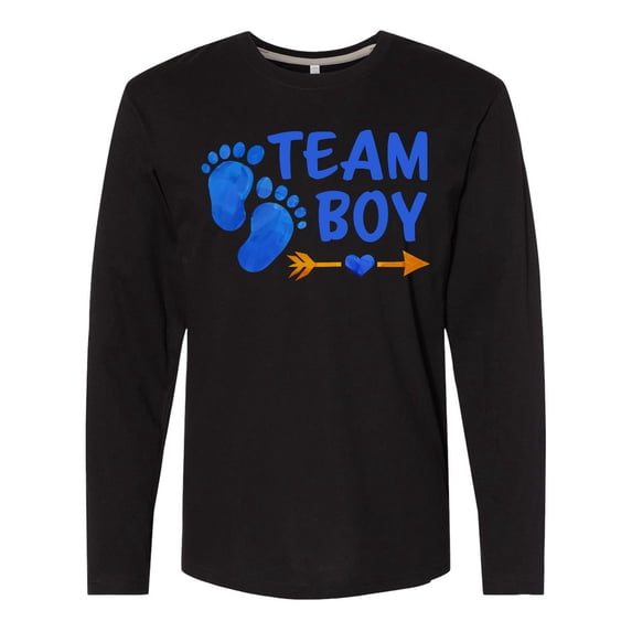 Inktastic Team Boy Long Sleeve T-Shirt