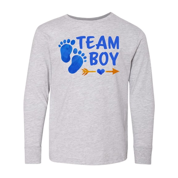 Inktastic Team Boy Long Sleeve Youth T-Shirt