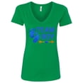 thumbnail image 1 of Inktastic Team Boy Women's V-Neck T-Shirt, 1 of 5