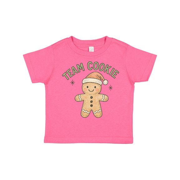 Inktastic Team Cookie Gingerbread Christmas Boys or Girls Toddler T-Shirt