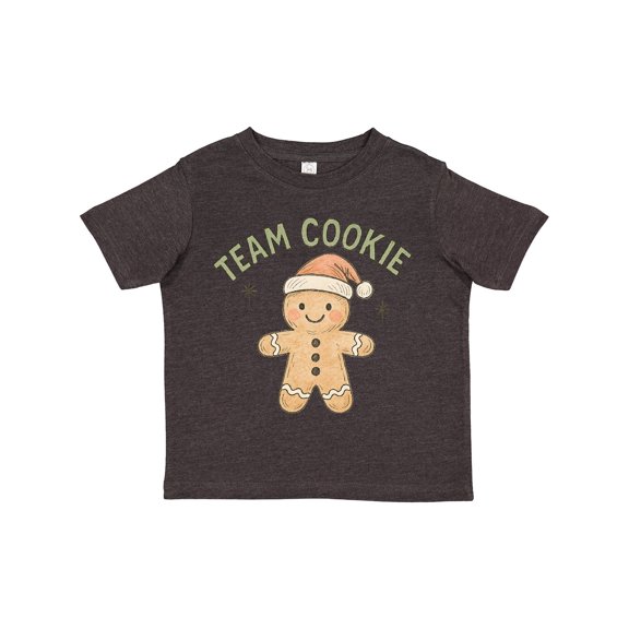 Inktastic Team Cookie Gingerbread Christmas Boys or Girls Toddler T-Shirt