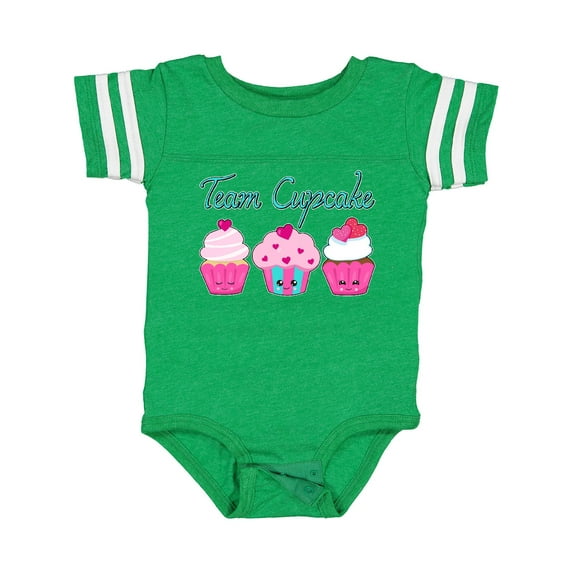 Inktastic Team Cupcake Happy Cupcakes Boys or Girls Baby Bodysuit
