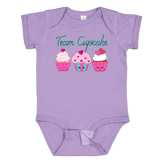 Inktastic Team Cupcake Happy Cupcakes Boys or Girls Baby Bodysuit