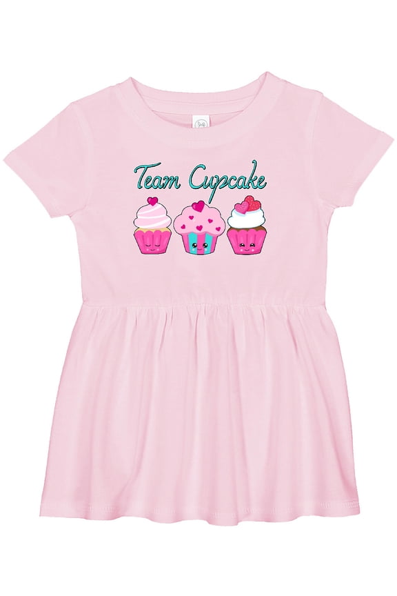 Team Cupcake Happy Cupcakes Girls Baby Dress