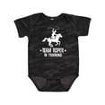 thumbnail image 1 of Inktastic Team Roper in Training Cowboy Boys Baby Bodysuit, 1 of 5