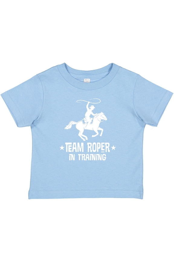 Team Roper in Training Cowboy Boys Baby T-Shirt