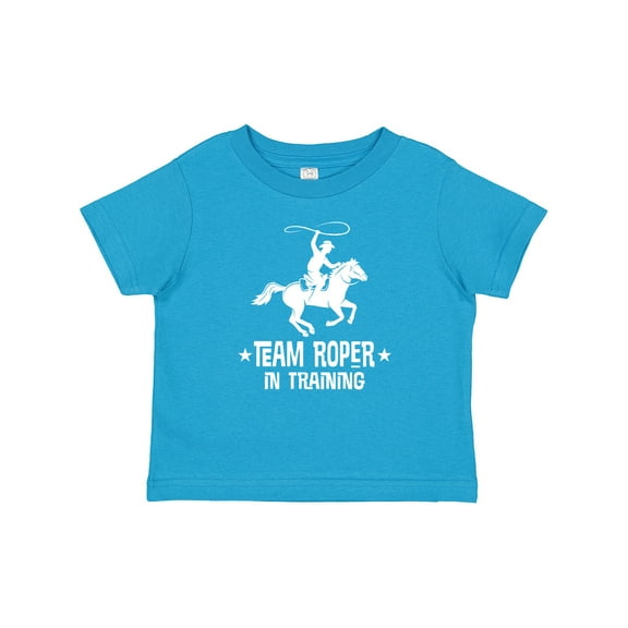 Inktastic Team Roper in Training Cowboy Boys Baby T-Shirt