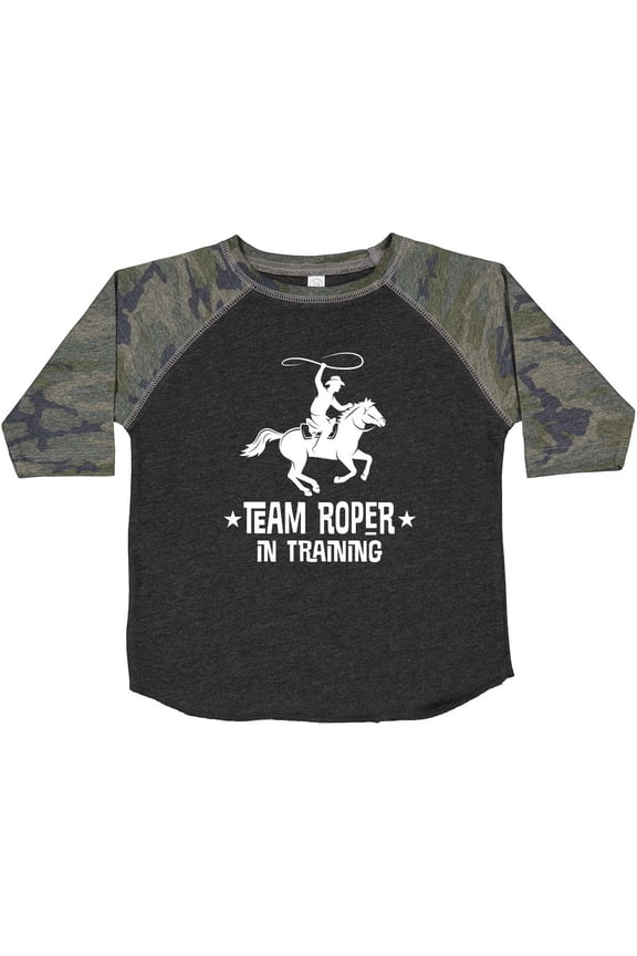 Team Roper in Training Cowboy Boys Toddler T-Shirt