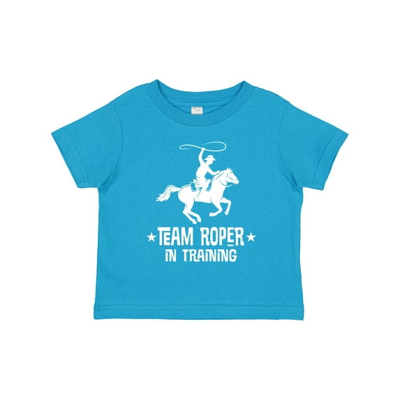 Inktastic Team Roper in Training Cowboy Boys Toddler T-Shirt