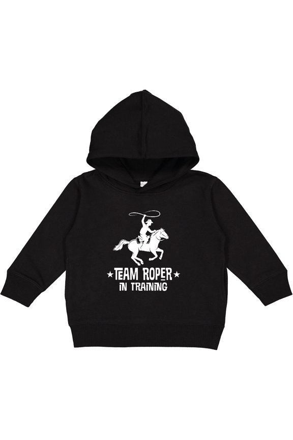 Team Roper in Training Cowboy Toddler Hoodie