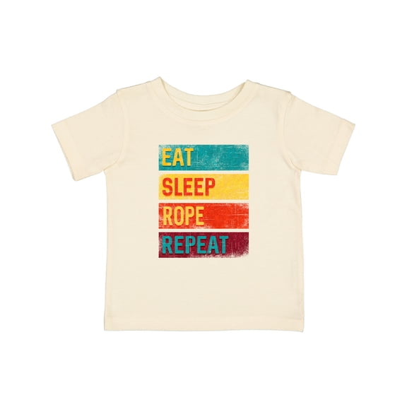 Inktastic Team Roping Eat Sleep Rope Repeat Boys or Girls Baby T-Shirt