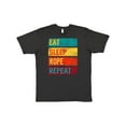 thumbnail image 1 of Inktastic Team Roping Eat Sleep Rope Repeat T-Shirt, 1 of 5