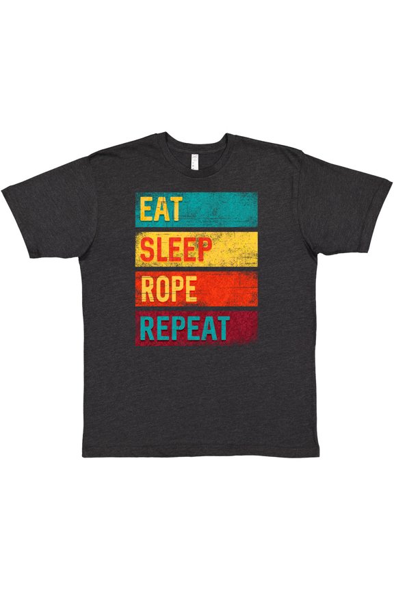 Team Roping Eat Sleep Rope Repeat T-Shirt