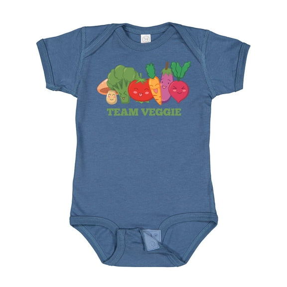 Inktastic Team Veggie Boys or Girls Baby Bodysuit