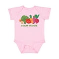 thumbnail image 1 of Inktastic Team Veggie Boys or Girls Baby Bodysuit, 1 of 5