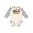 thumbnail image 1 of Inktastic Team Veggie Boys or Girls Long Sleeve Baby Bodysuit, 1 of 5