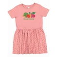 thumbnail image 1 of Inktastic Team Veggie Girls Toddler Dress, 1 of 5