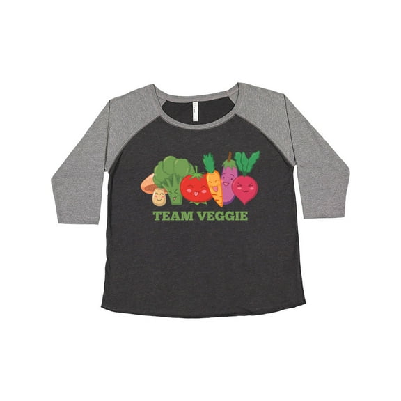 Inktastic Team Veggie Women's Plus Size T-Shirt