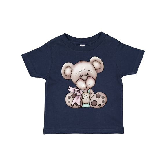Inktastic Teddy Bear with Cookie Boys Toddler T-Shirt