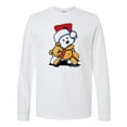 thumbnail image 1 of Inktastic Teddybear Santa Westie Long Sleeve T-Shirt, 1 of 5