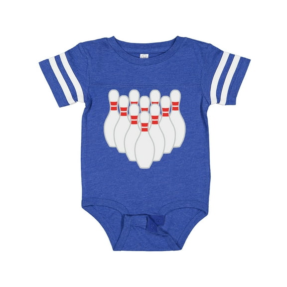 Inktastic Ten Pins for Bowling Boys or Girls Baby Bodysuit