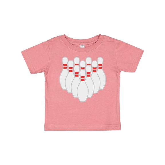 Inktastic Ten Pins for Bowling Boys or Girls Baby T-Shirt