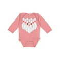 thumbnail image 1 of Inktastic Ten Pins for Bowling Boys or Girls Long Sleeve Baby Bodysuit, 1 of 5