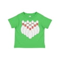 thumbnail image 1 of Inktastic Ten Pins for Bowling Boys or Girls Toddler T-Shirt, 1 of 5