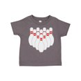 thumbnail image 1 of Inktastic Ten Pins for Bowling Boys or Girls Toddler T-Shirt, 1 of 5