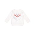 thumbnail image 1 of Inktastic Ten Pins for Bowling Toddler Sweatshirt, 1 of 4