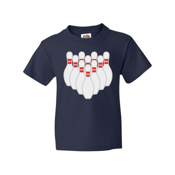 Inktastic Ten Pins for Bowling Youth T-Shirt