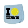 thumbnail image 1 of Inktastic Tennis Baby Burp Cloth, 1 of 3