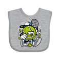 thumbnail image 1 of Inktastic Tennis Ball Boys or Girls Baby Bib, 1 of 4