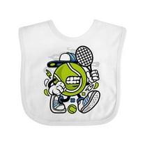 Inktastic Tennis Ball Boys or Girls Baby Bib