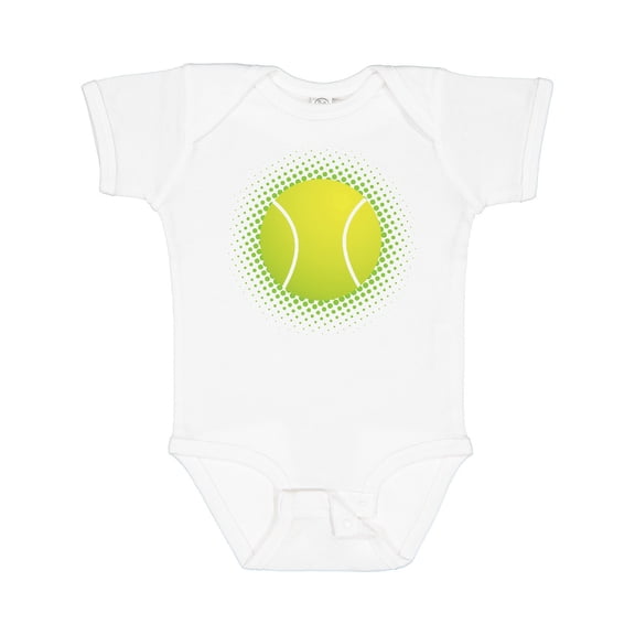 Inktastic Tennis Ball Sports Gift Boys or Girls Baby Bodysuit