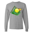 thumbnail image 1 of Inktastic Tennis Ball and Racket Long Sleeve T-Shirt, 1 of 5